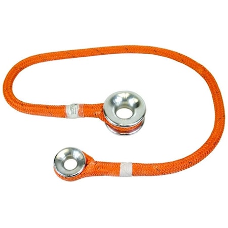 Rope Logic Rig and Ring Large Notch No 2 & No 3 Rigging Thimbles Stable Braid 3/4 in x 5 ft 39733